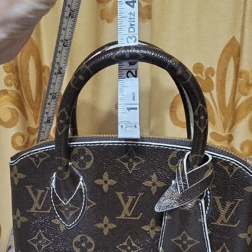 Designer Inspired Mini Monogram Handbag - Picture 10 of 12